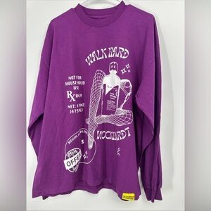 That’s an Awful A Lot of Cough Syrup by Desto Dubb LS Heavy Puff Print Shirt XL